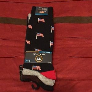 3 pack of Men’s Gold Toe Fashion Crew Socks